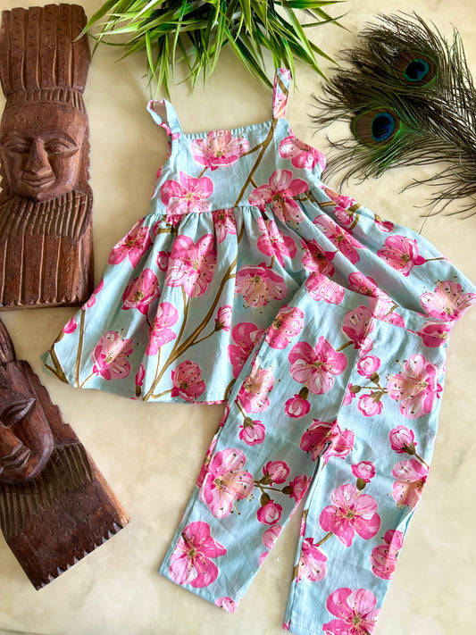 Floral Cotton Cord Set